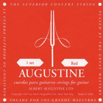 Augustine Konzert Rot Saiten Set für Konzertgitarre